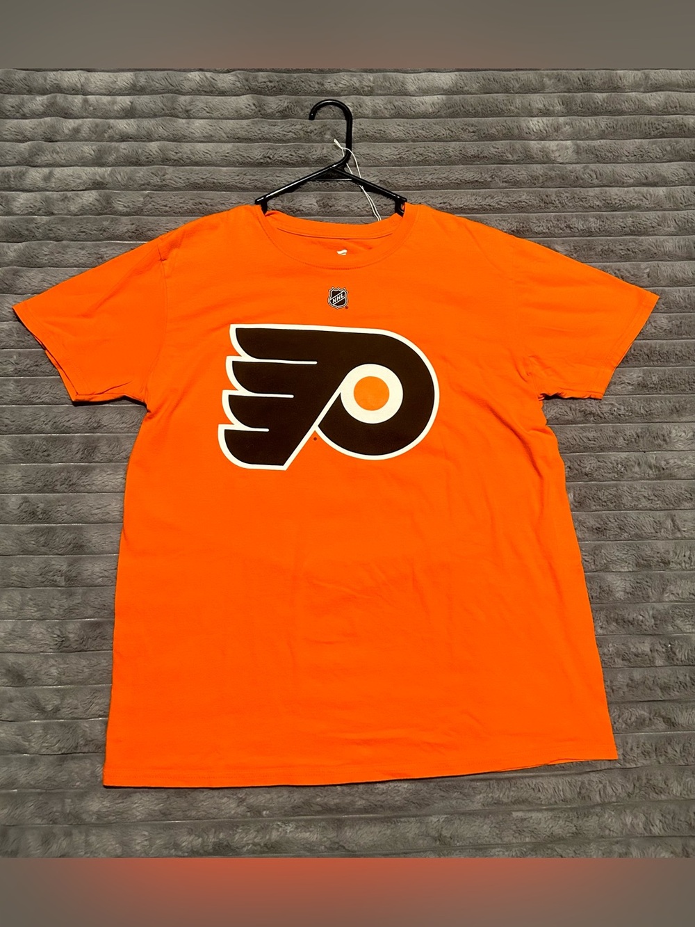 Carter Hart #79 NWT Fanatics Philadelphia Flyers Orange T-shirt